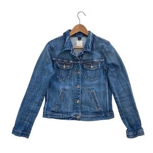 J. Crew Womens Classic Blue Jean Denim Jacket